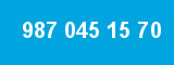 987 045 15 70 987 045 15 70
